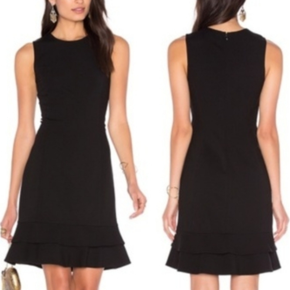 DvF Jacey NAVY  Sleeveless Sheath Dress Sz 2